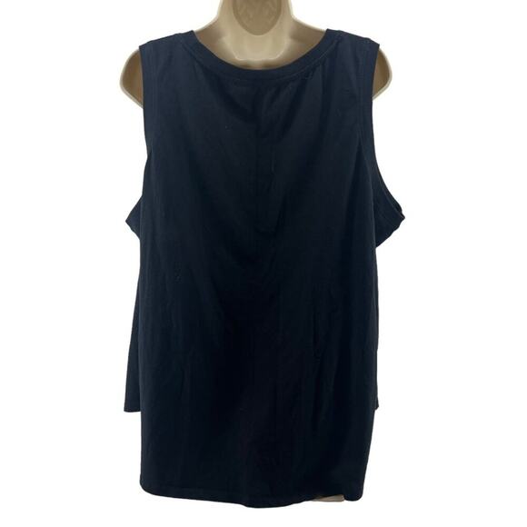 Disney Parks Rainbow Collection Pride Black Shirt Tank Sequin Size 3X - Picture 5 of 5